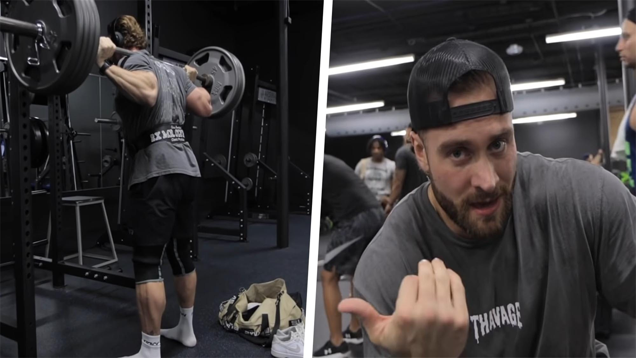 Watch Bodybuilder Chris Bumstead Nail a 'Killer Leg Day' Workout