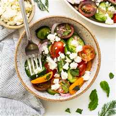 Herby Cucumber Tomato Salad